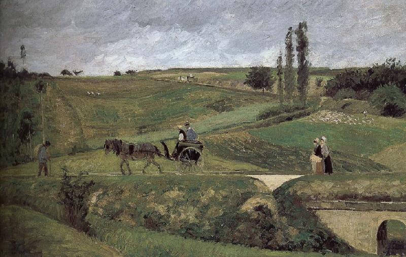 Camille Pissarro Leads to the loose many this graciousness Li road